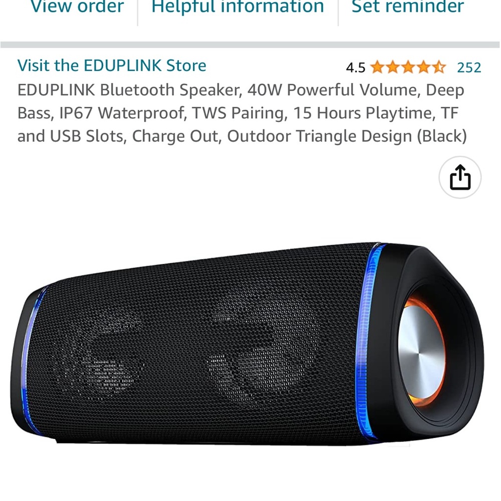 Waterproof speaker